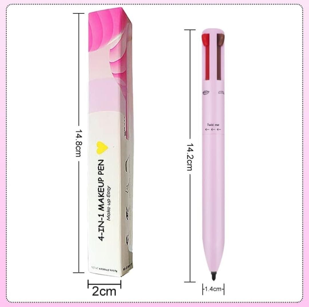 4-in-1 Makeup Pen Concealer Eyeliner Lip & Highlighter Touch Up