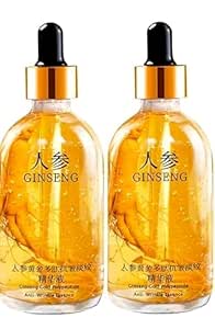 Ginseng Gold Polypeptide Anti-Ageing Face Serum Wrinkle Care (Pack of 2)
