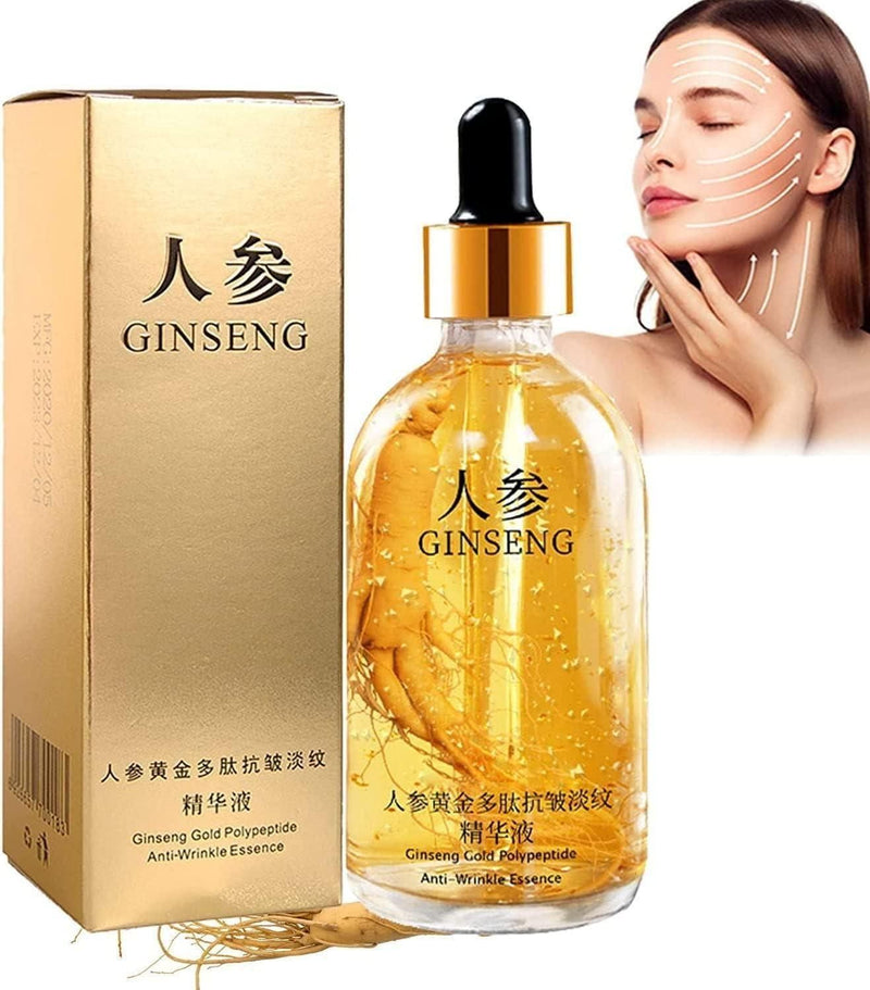 Ginseng Gold Polypeptide Anti-Ageing Face Serum Wrinkle Care (Pack of 2)