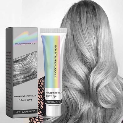 Permanent Hair Color Silver Dye (100ml)