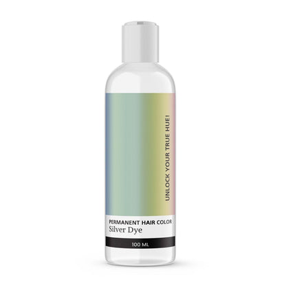 Permanent Hair Color Silver Dye (100ml)