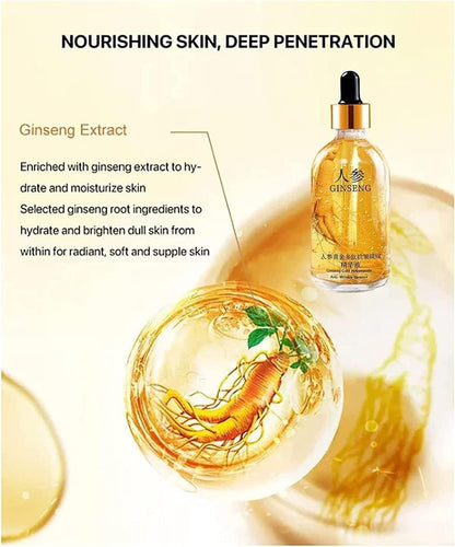 Ginseng Gold Polypeptide Anti-Ageing Face Serum Wrinkle Care (Pack of 2)