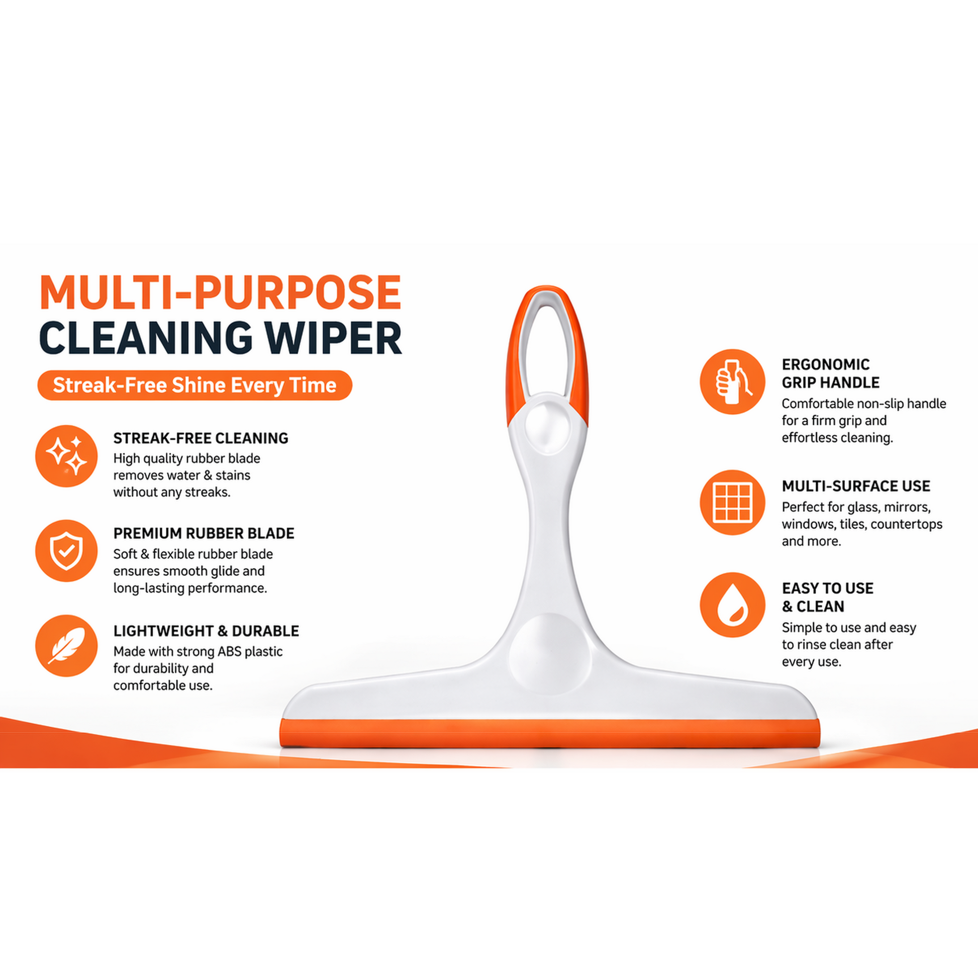 compact water remover squeegee